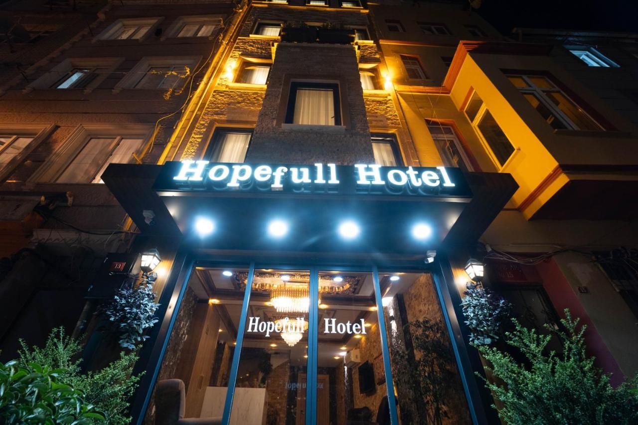 Hopefull Hotel Estambul Exterior foto